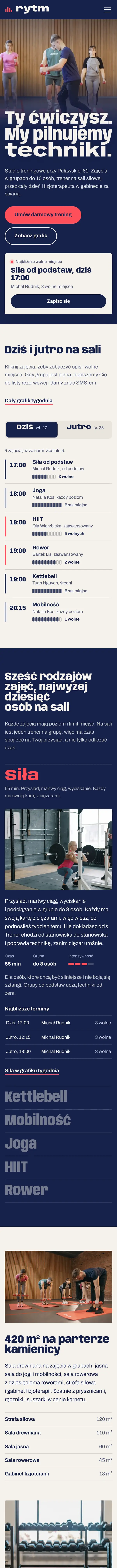 Rytm na telefonie