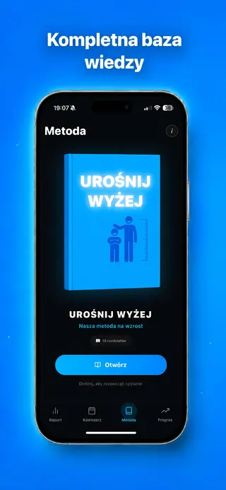 Urośnij, ekran 3 z App Store